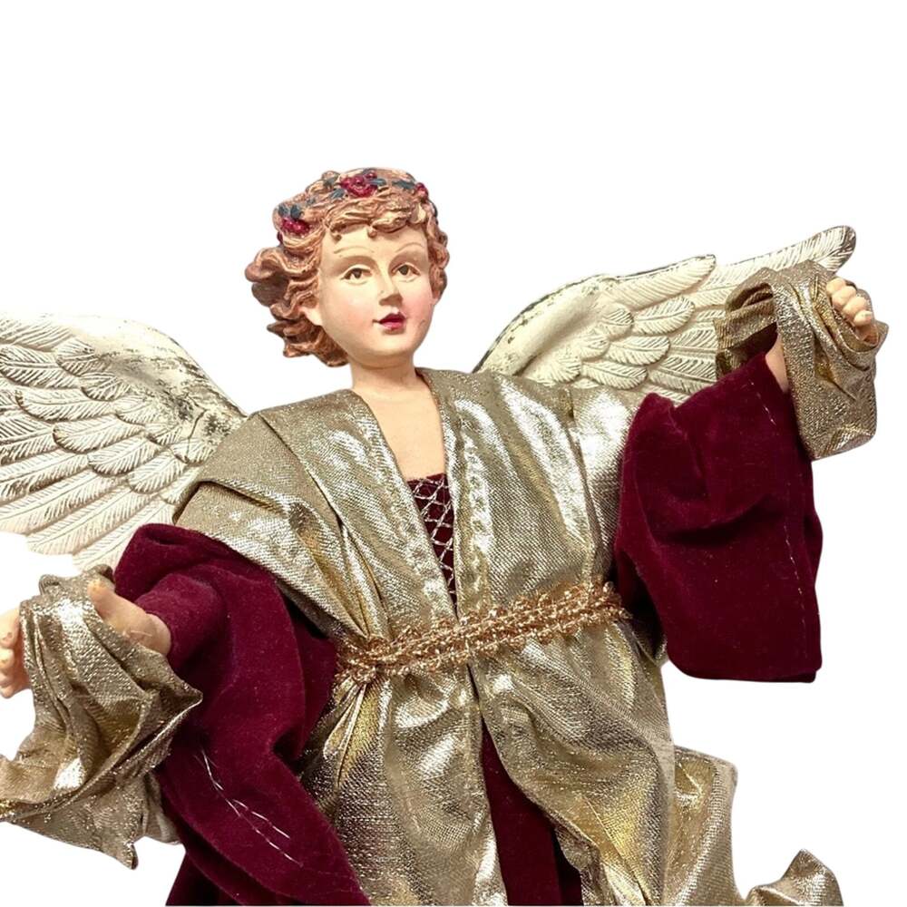Christmas Angel Tree Topper - Picture 2 of 5